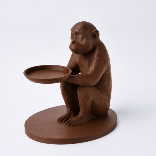 Monkey Tray Stand - Unique Contemporary Home Decor