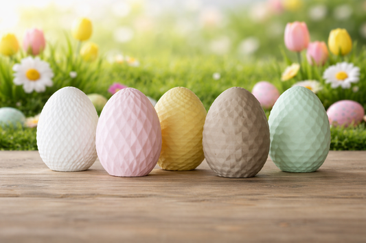 Πασχαλινό Διακοσμητικό Αυγό με Ανάγλυφο Μοτίβο – Μοντέρνα Πασχαλινή Διακόσμηση