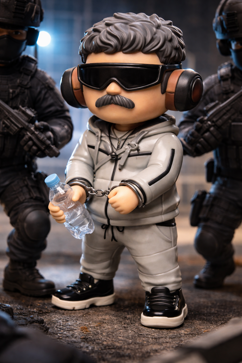 Συλλεκτική 3D Printed Φιγούρα Nicolás Maduro – Καλλιτεχνική Σκηνή Σύλληψης