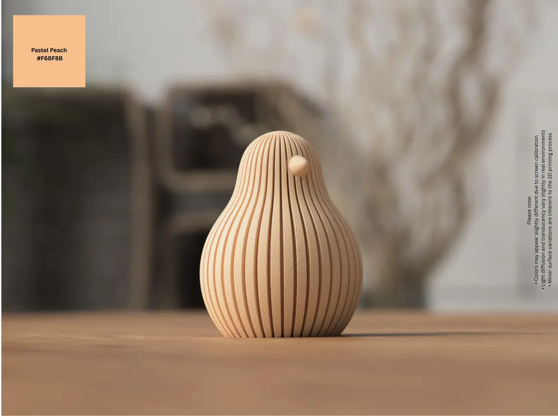 Διακοσμητικά Πασχαλινά Πουλάκια 3D Printed από PLA – Σετ Μοντέρνας Διακόσμησης σε Παστέλ Αποχρώσεις