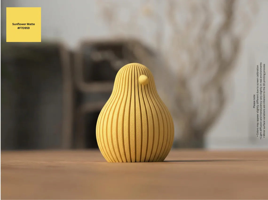 Διακοσμητικά Πασχαλινά Πουλάκια 3D Printed από PLA – Σετ Μοντέρνας Διακόσμησης σε Παστέλ Αποχρώσεις